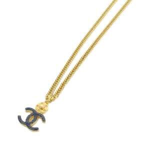 Chanel Pendant Necklace Blue #229207C13B